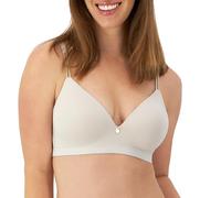 Maidenform Damen, Everyday Luxe T-Shirt, Wireless Convertible Bra BH, Undurchsichtige, Beige Biskuit, 80B