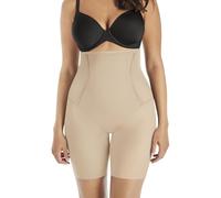 Maidenform Damen Firm Foundations - Hi-waist Thigh Slimmer Miederhose, Beige (Latte Lift A2q), S EU