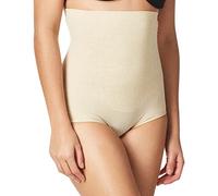 Maidenform Damen Fitsense High Waist Brief Miederrock, Beige (Nude 1/Transparent Ix1), 34 (Herstellergröße: Small)