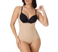 Maidenform Damen Formender Body ULTIMATE SLIMMER, Einfarbig, Gr. 40 (Herstellergröße: L), Beige (BODY BEIGE BDB)