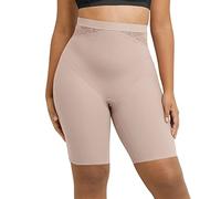 Maidenform Damen High Waist Thigh Slimmer Oberschenkel-Shapewear, Evening Blush, S