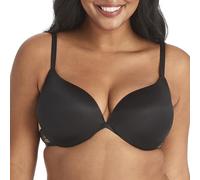 Maidenform Damen Love The Lift Bügel-BH mit Push-up-Cups, Schwarz/Körbchen-Futter, 80C