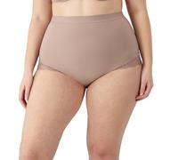 Maidenform Damen Mid Waist Brief Shapewear-Unterhose, Evening Blush, XX-Large
