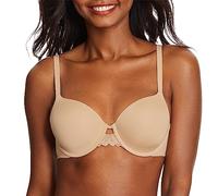 Maidenform Damen One Fab Fit Bügel, Mikrofaser-T-Shirt, volldeckender wandelbarer BH mit voller Abdeckung, Blickdicht, Paris, hautfarben, 85D