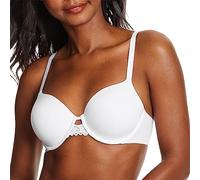 Maidenform Damen One Fab Fit Underwire, Microfiber T-Shirt, Full-Coverage Convertible Bra BH mit voller Abdeckung, Undurchsichtige, Weiss/opulenter Garten, 75D