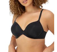 Maidenform Damen One Fabulous Fit 2.0 Tailored Demi-BH-Halbschale, Schwarz, 40B