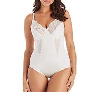 Maidenform Damen Pretty Collection-BodyBriefer with Lace Body, Elfenbein (Buttercream Ter), 42D