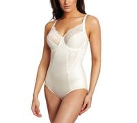 Maidenform Damen Pretty Collection - Bodybriefer With Lace Miederslip, Elfenbein (Buttercream Ter), 38D EU