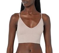 Maidenform Damen Pure Comfort Wireless Seamless Brami, V-Neck Cami Bra (Retired Colors) BH, Undurchsichtige, Eismokka, XX-Large