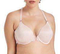 Maidenform Damen Pure Genius Racerback Bra Vollschalen BH, Boho Paisley Print/Sheer Blassrosa, 75E