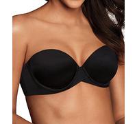 Maidenform Damen Push-Up BH Love The Lift Strapless Bra, Black, 75D