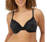 Maidenform Damen Push Up COMFORT DEVOTION SG EMBOITANT T-Shirt Uni Schwarz Gr. 75C (Herstellergröße: 34C)