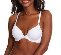 Maidenform Damen Schalen BH, Pure Genius Soutien-gorge Dos Nageur Dentelle Ouverture Devant Einfarbig, Gr. 85B (Herstellergröße: 38B), Weiß