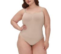Maidenform Damen Seamless, Tummy, Firm Control Thong Body Shaper Shapewear Bodysuit, Evening Blush, XL