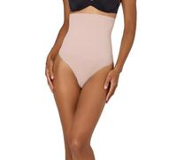 Maidenform Damen Seamless, Tummy High-Waist Thong, Firm Control Panty Shapewear-Unterhose, Evening Blush, XL