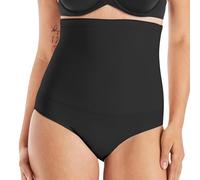 Maidenform Damen Shaping hoher Taille, Cooler Komfort, Slip Shapewear-Unterhose, Schwarz, XXX-Large