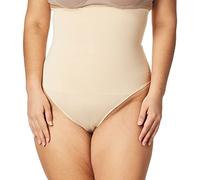 Maidenform Damen Tame Your Tummy Tanga mit hoher Taille zähmt deinen Bauch, Nude 1/ Transparent, XL