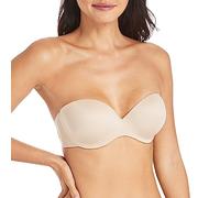 Maidenform Damen Trägerloser BH Maidenform Comfort Devotion Strapless Bra Einfarbig, Beige (LATTE LIFT LLF), Gr. 80B (Herstellergröße: 36B)