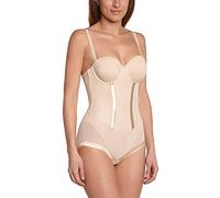 Maidenform Damen Trägerloser Formender Body EASY UP COLLECTION STRAPLESS BODY BRIEFER FIRM CONTROL, Einfarbig, Gr. EU 85C (UK 38C), Beige (LATTE LIFT LLF)