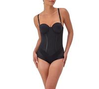 Maidenform Damen Trägerloser Formender Body EASY UP COLLECTION STRAPLESS BODY BRIEFER FIRM CONTROL, Einfarbig, Gr. EU 90C (UK 40C), Schwarz (BLACK BK)