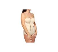Maidenform Damen Trägerloser Formender Body EASY UP COLLECTION STRAPLESS BODY BRIEFER FIRM CONTROL, Einfarbig, Gr. EU 80D (UK 36D), Beige (LATTE LIFT LLF)