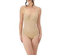 Maidenform Damen Trägerloser Formender Body EASY UP COLLECTION STRAPLESS BODY BRIEFER FIRM CONTROL, Einfarbig, Gr. EU 75E (UK 34DD), Beige (LATTE LIFT LLF)
