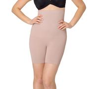 Maidenform Damen Seamless, Tummy Shaper Shorts, High-Waist Thigh Slimmer with Firm Control Oberschenkel-Shapewear, Evening Blush, Large