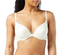Maidenform Natural Boost Demi BH, Push Up Spitze T-Shirt BH mit wandelbaren Trägern, Add-One-Cup-Größe Push-Up T-Shirt BH, Perle (Pearl), 80C