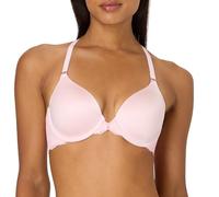 Maidenform Racerback-BH für Damen, formend und stützend, eine tolle Passform, Bügel-BHS für Damen, leicht gefüttert, Frontverschluss, Rosa (Ballerina Slipper), 75B