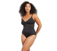 Maidenform Damen, Tame Your Lace, Firm Tummy Control, Wireless Bodysuit Shapewear Ganzkörper-Body, Black, L