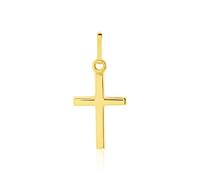 MAIDIS KREUZ 1 Unisex Anhänger Gold 585 (14 Karat) Religiöses Kreuz Ohne Stein