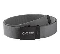Maier Sports Gürtel Tech Belt – extrem leicht, stufenlos verstellbar, mit Koppelschließe, Grau 110 cm