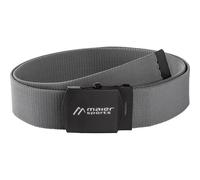 Maier Sports Gürtel Tech Belt – extrem leicht, stufenlos verstellbar, mit Koppelschließe, Grau 110 cm