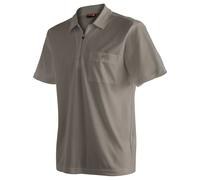 Poloshirt MAIER SPORTS "Arwin 2.0", Herren, Gr. XXL, braun (schlamm), 100% Polyester, Rundhals, Shirts, Herren Polo kurzarm, leichtes Shirt, Funktionsshirt mit Kragen Reg Fit (38110443-XXL) schlamm