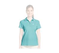 Maier Sports Comfort Poloshirt Damen (blue radiance)