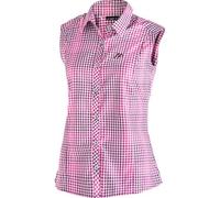 MAIER SPORTS Damen Bluse PALOMA Da-Bluse o. Arm (3000500RE) 42 pick beet/pink check