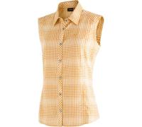 MAIER SPORTS Damen Bluse PALOMA Da-o. Arm (541910) 38 yellow check