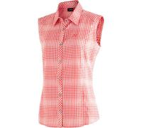 MAIER SPORTS Damen Bluse PALOMA Da-o. Arm (541910) 44 red check