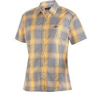 MAIER SPORTS Damen Hemd PHILINA Da-Bluse 1/2 Arm (3000488RE) 40 night sky/orange check