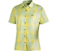 MAIER SPORTS Damen Hemd PHILINA Da-Bluse 1/2 Arm (3000488RE) 48 green/sulphur check