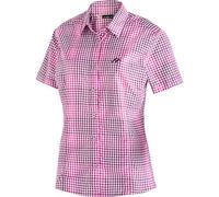 MAIER SPORTS Damen Hemd PHILINA Da-Bluse 1/2 Arm (3000488RE) 50 pick beet/pink check