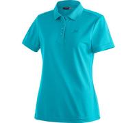 MAIER SPORTS Damen Polo Ulrike Da-Polo 1/2 Arm (252303) 50 teal pop