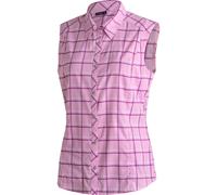 Funktionsbluse MAIER SPORTS "Sana sleeveless", Damen, Gr. 42, orchidee, 97% Polyester, 3% Elasthan, Blusen, ärmellose Damen Bluse, atmungsaktive Karobluse (94852358-42) orchidee
