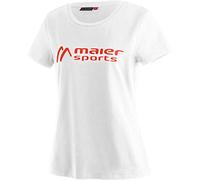 Funktionsshirt MAIER SPORTS "MS Tee W" Gr. 46, weiß Damen Shirts (96095214-46) weiß