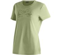 Maier Sports - Wilma Print T-Shirt Damen green foam