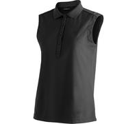 Maier Sports - Women's Ulrike Sleeveless - Polo-Shirt, Gr. S 36, schwarz (Black)