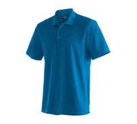 Maier Sports Funktionspoloshirt "Ulrich" in Blau - Größe M | Herren Sportshirts