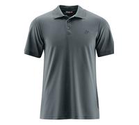 Maier Sports Poloshirt Ulrich – Herren Funktionsshirt Dryprotec, kurzarm, graphite L
