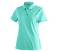 Maier Sports Funktionspoloshirt "Ulrike" in Türkis - Größe 36 | Damen Outdoor Tops Shirts