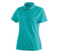 Maier Sports Funktionspoloshirt "Ulrike" in Türkis - Größe 42 | Damen Tops